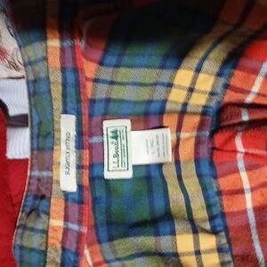 Flannel l l Bean button up.